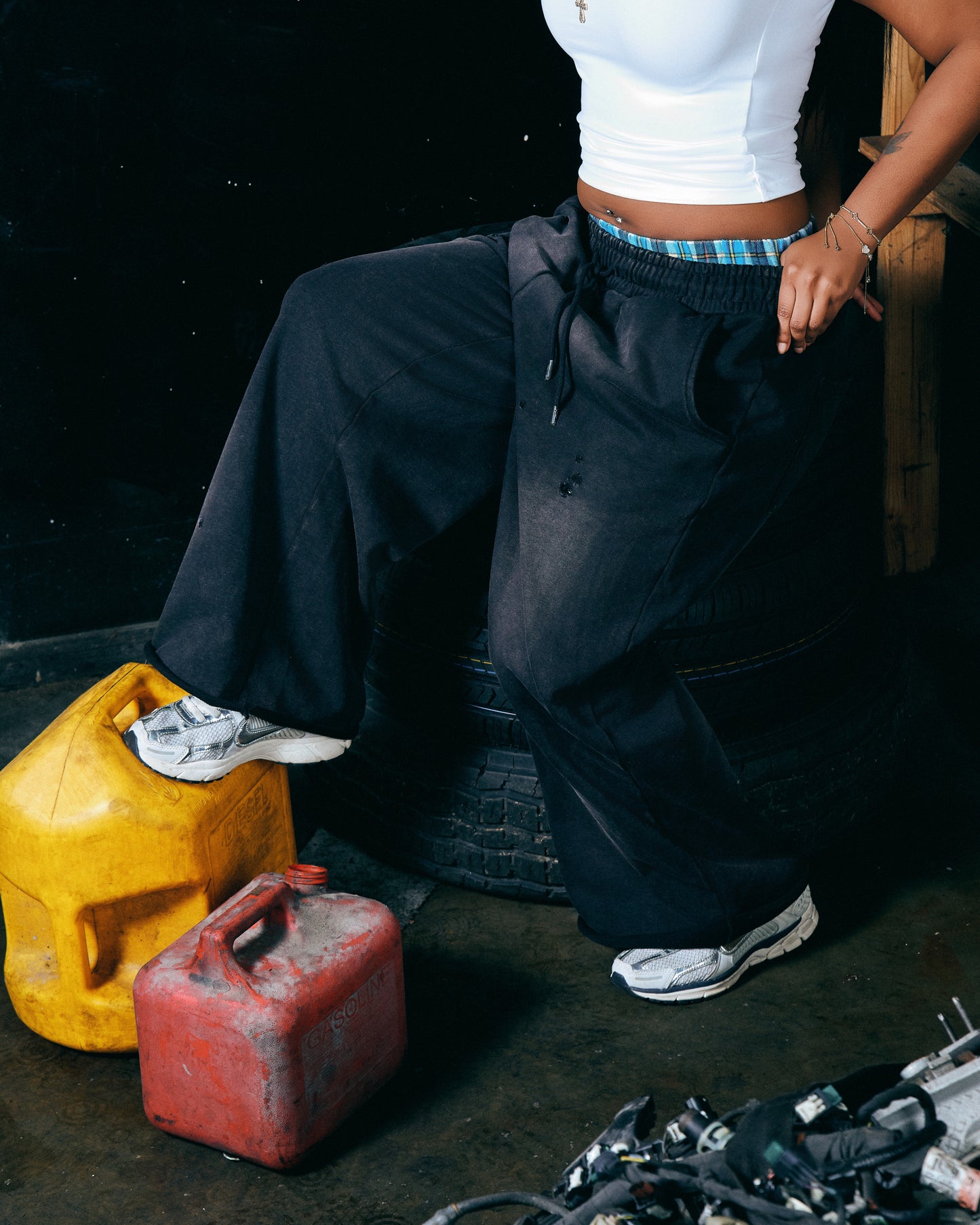 Double Waisted Sweatpants